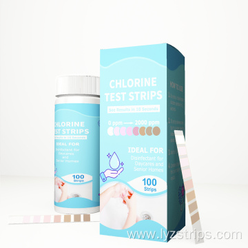 Home Water Chlorine test strips